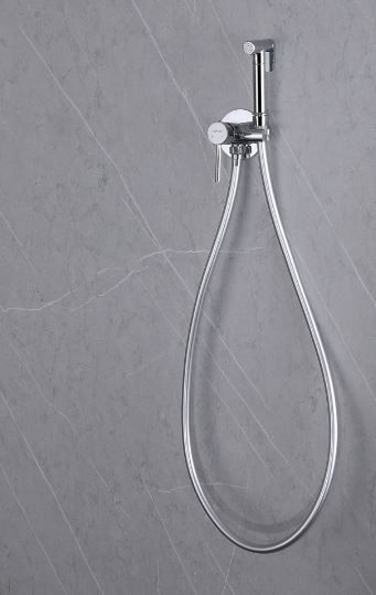 Комплект гигиенического душа AbberWasser Kreis AF8125 хром