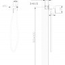 Комплект гигиенического душа AbberWasser Kreis AF8125 хром