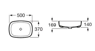 Раковина Roca Inspira Soft 327500000