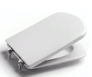 Сиденье для унитаза Roca Dama Senso ZRU9302819 петли хром