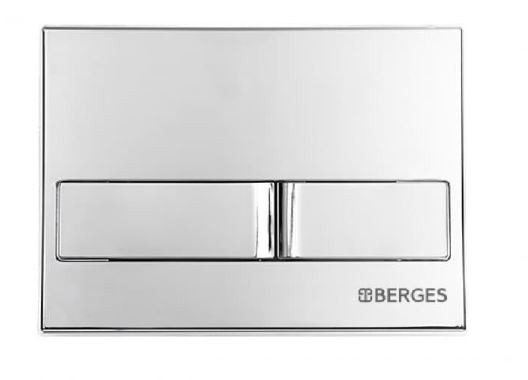 Система инсталляции Berges Novum 040213 с кнопкой L3 хром глянец