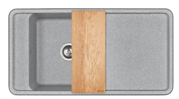 Мойка для кухни Акватон Беллис 97 1A725132BS230 серая