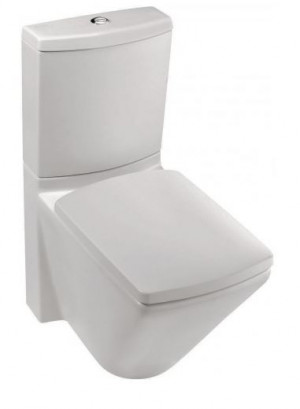 Унитаз Jacob Delafon Escale 19038W-00 напольный с бачком E1416-00 с сиденьем микролифт