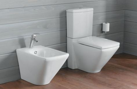 Унитаз Jacob Delafon Escale 19038W-00 напольный с бачком E1416-00 с сиденьем микролифт