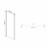 Душевой уголок Vincea Intra (90-100)*90 VSR-1I901090CL прозрачное
