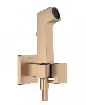 Комплект гигиенического душа Hansgrohe EcoSmart 29233140 внешняя часть бронза