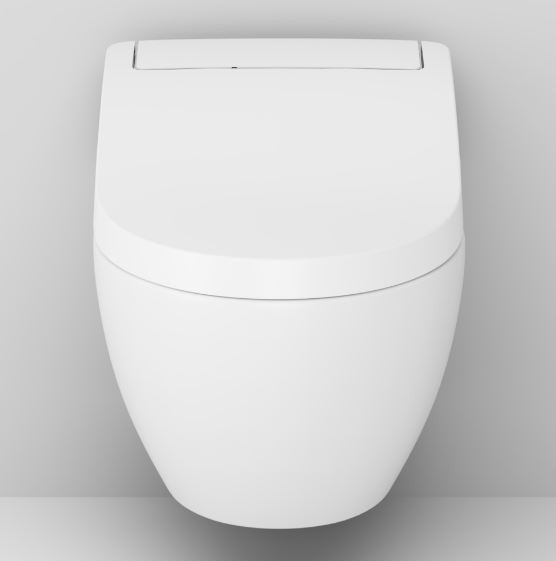 Унитаз подвесной Am.Pm Awe Clean Care C111739SC безободковый с электронной крышкой-биде