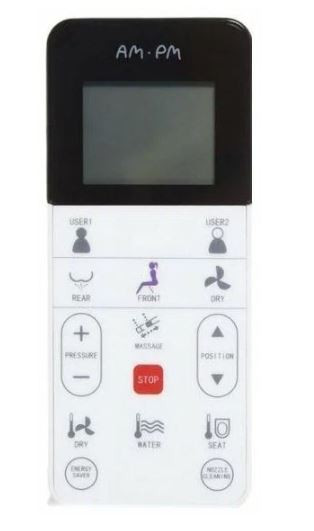 Унитаз подвесной Am.Pm Awe Clean Care C111739SC безободковый с электронной крышкой-биде