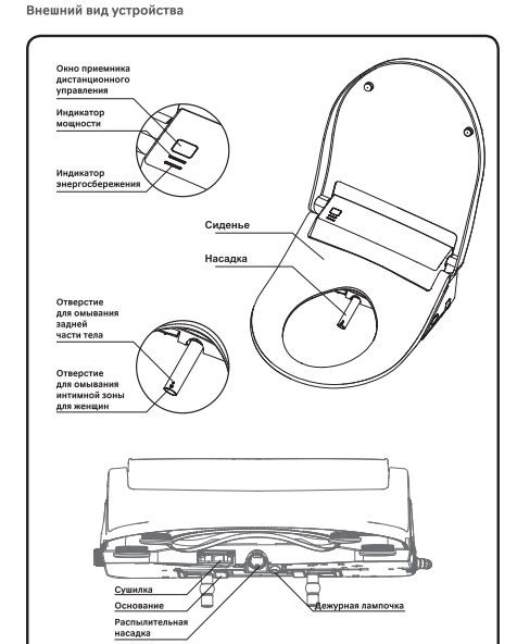Унитаз подвесной Am.Pm Awe Clean Care C111739SC безободковый с электронной крышкой-биде