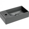 Раковина Ceramicanova Element 40,7*21,7 CN6051RMDH подвесная темный антрацит матовый