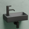 Раковина Ceramicanova Element 40,7*21,7 CN6051RMDH подвесная темный антрацит матовый