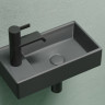Раковина Ceramicanova Element 40,7*21,7 CN6051RMDH подвесная темный антрацит матовый