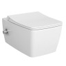 Унитаз подвесной Vitra Metropole Rim-Ex 7672B003-1684 безободковый с функцией биде и без сиденья
