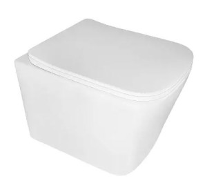 Унитаз подвесной Azario Cascad M AZ-10002 смыв Торнадо безободковый с микролифтом