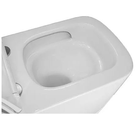 Унитаз подвесной Azario Cascad M AZ-10002 смыв Торнадо безободковый с микролифтом