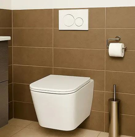 Унитаз подвесной Azario Cascad M AZ-10002 смыв Торнадо безободковый с микролифтом