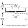 Раковина Roca Access 60 368PB9000