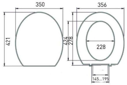 Сиденье для унитаза Roca Mateo ZRU9302822 Soft Close