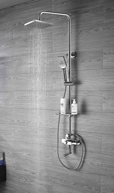 Душевая система Rossinka RS50-46 с термостатом