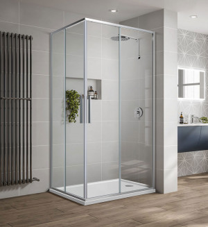 Душевой уголок Vincea Slim-U 100*80 VSS-2SU8010CL прозрачное