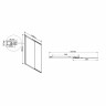 Шторка для ванны Vincea VSB-1E100CL 100 прозрачное