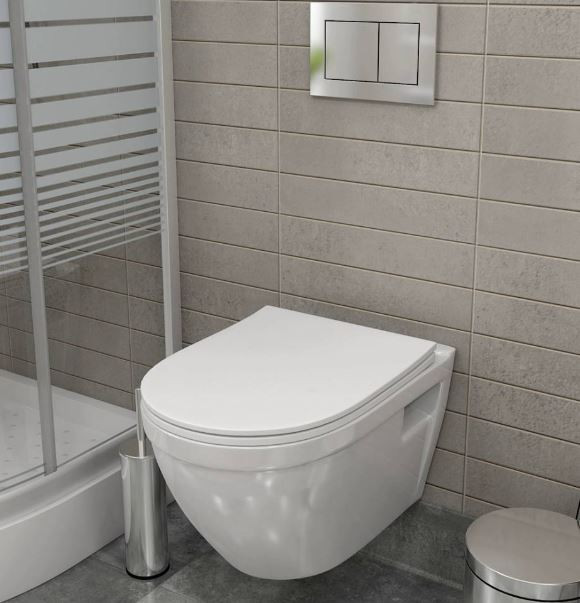 Унитаз подвесной Maretti Vittorio VI10PBM82-844 безободковый с микролифтом