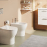 Система инсталляции VitrA V12 700-1873 для унитаза с кнопкой смыва Loop O 740-0580 хром глянец