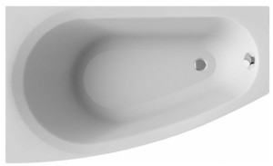 Акриловая ванна ALBA SPA Baline асимметричная левая ВАС013000Л100 150х90