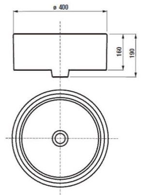 Раковина Roca Mila 40 32700C000