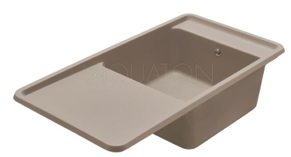 Мойка для кухни Акватон Беллис 97 1A725132BS250 серый шелк