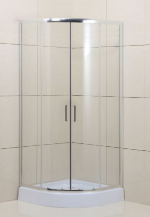 Душевой уголок BelBagno UNO-195-R-2-90-C-Cr 90*90 прозрачное