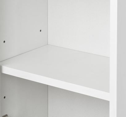 Шкаф навесной Акватон Марти 1A270203MY010 белый глянец, дуб эндгрейн