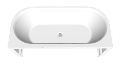 Ванна акриловая Riho Desire back2wall Velvet 180*84 B089014105 с функциями Riho Fall, Riho Sparkle и Riho Led