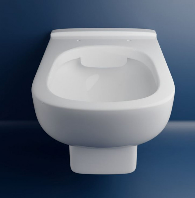 Унитаз подвесной Оскольская Керамика Norden Rimless 40302100005 безободковый с микролифтом