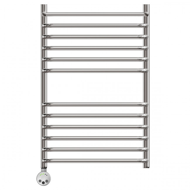 Полотенцесушитель электрический Point Нептун PN09158SPE П11 500*800 с полкой левый/правый хром