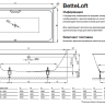 Ванна стальная Bette BetteLoft 180*80 3172-000 PLUS GlasurPlus встраиваемая