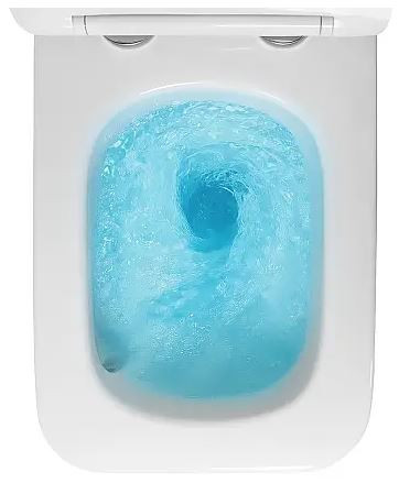 Унитаз подвесной Azario Indor AZ-9004WT смыв Торнадо безободковый с микролифтом