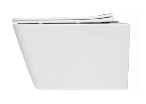 Унитаз подвесной Azario Indor AZ-9004WT смыв Торнадо безободковый с микролифтом