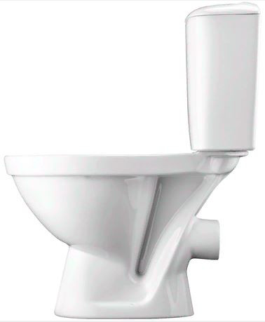 Унитаз-компакт Santek Паллада 1WH302371 горизонтальный выпуск сиденье полипропилен без микролифта