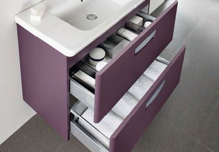 Тумба Roca Gap 60 ZRU9302742 фиолетовая без раковины