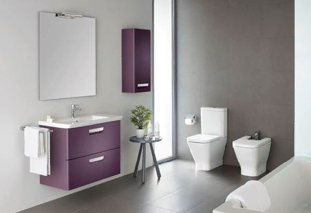 Тумба Roca Gap 60 ZRU9302742 фиолетовая без раковины