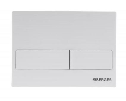 Система инсталляции Berges Novum 040214 с кнопкой L4 Soft Touch белая