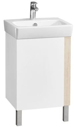 Тумба под раковину Акватон Кантри 50 1A257801AHB20 белая дуб верона