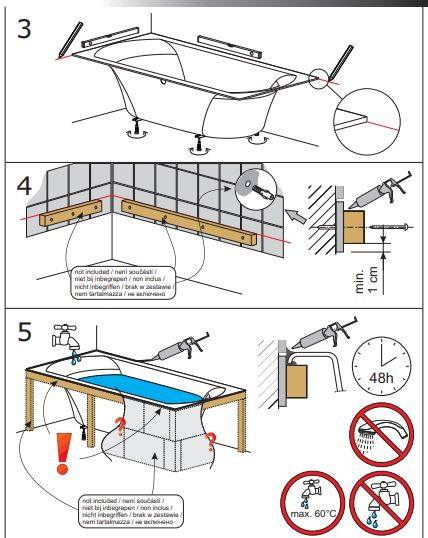 Ванна акриловая Riho Linares Velvet 170*75 B141001105