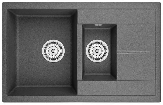 Мойка для кухни Granula 7802 графит