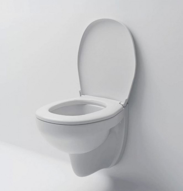 Унитаз подвесной Оскольская Керамика Lauta Rimless 47302100005 безободковый с микролифтом