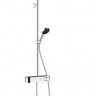 Душевая система Hansgrohe Pulsify S Showerpipe 260 1jet EcoSmart с ShowerTablet Select 400 24221000 с термостатом