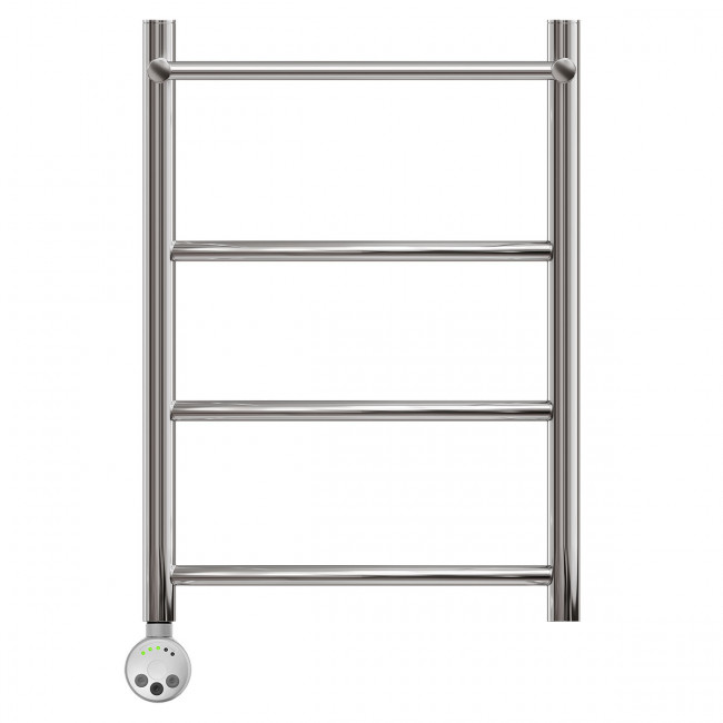 Полотенцесушитель электрический Point Афина PN04146PE П3 400*600 с полкой левый/правый хром