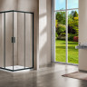 Душевой уголок Vincea Garda 90*80 VSS-1G8090CLB прозрачное
