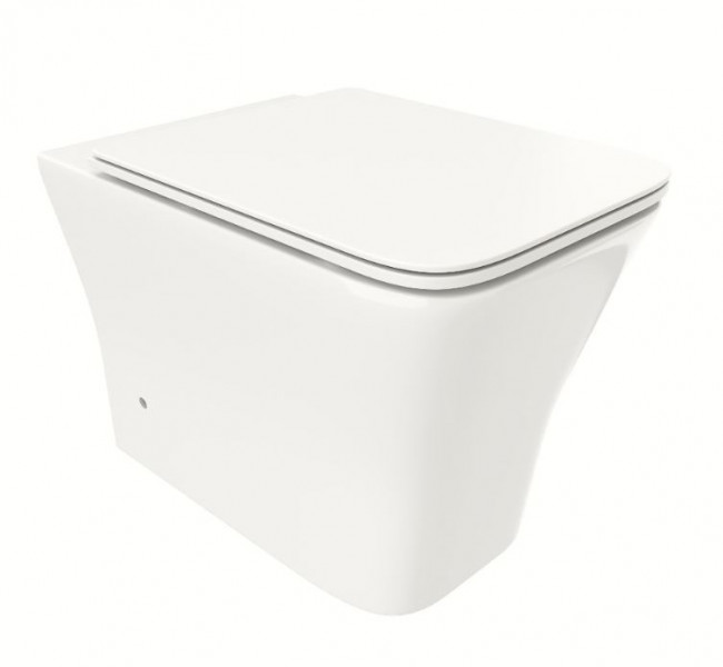 Унитаз приставной Cerutti SPA Marmolada F CT8906 безободковый с микролифтом